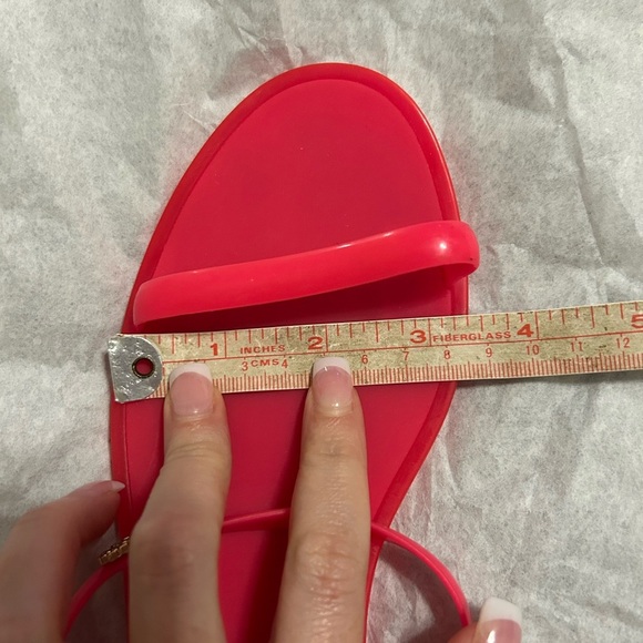 Tory Burch Women's PINK JELLY SANDALS - Picture 6 of 9